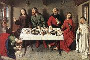 BOUTS, Dieric the Elder Christ in the House of Simon f France oil painting reproduction